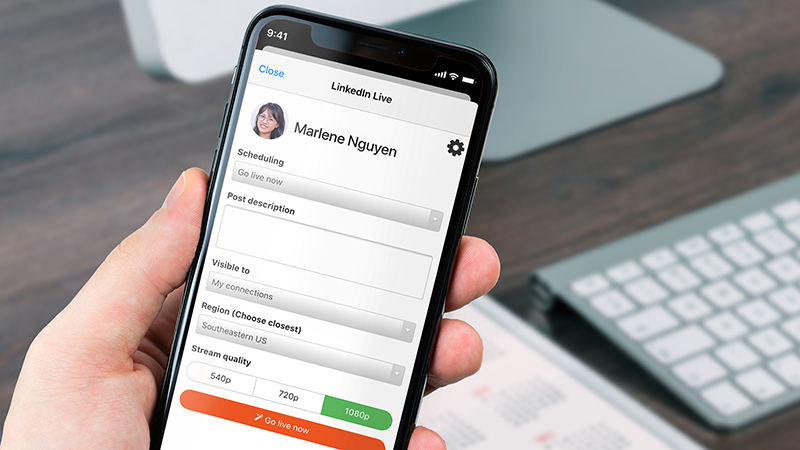 How to Start Livestreaming With LinkedIn Live